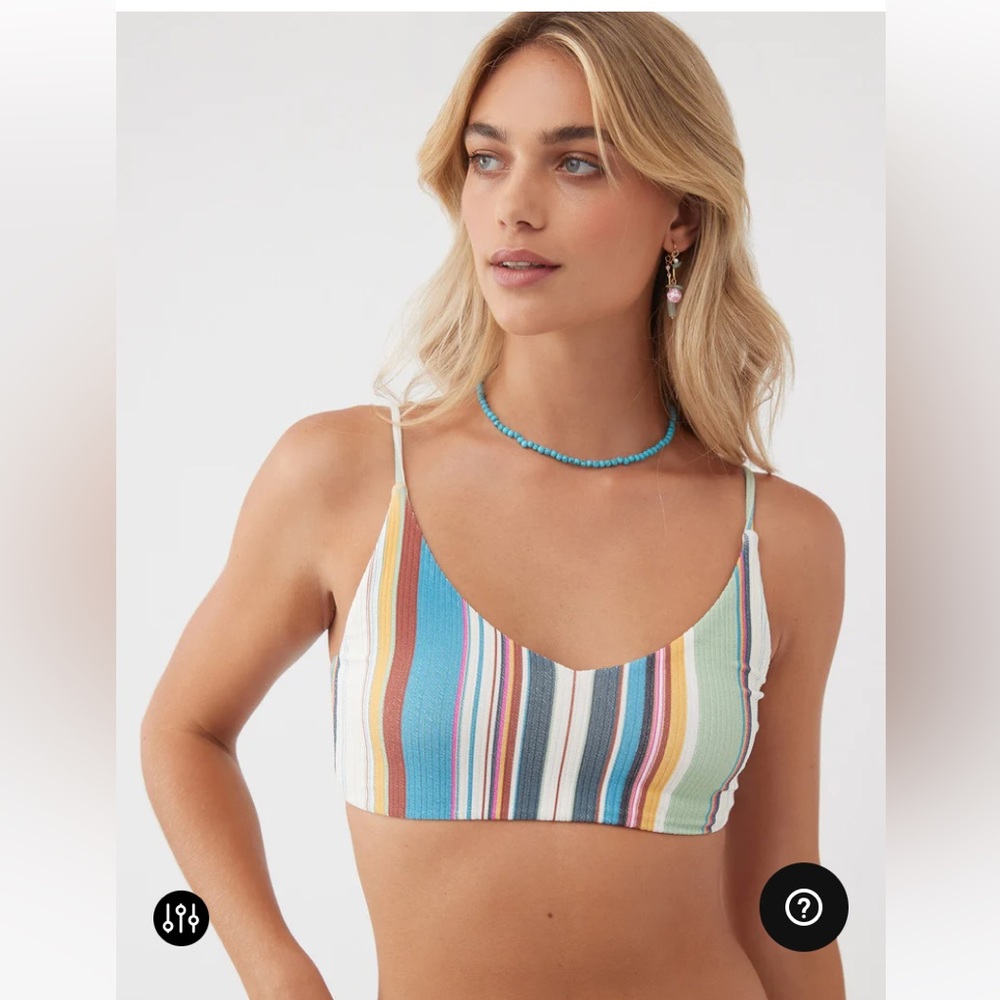 O’Neill lookout stripe middles top